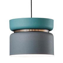 샛별하우스 토마스 1등 펜던트 조명 대형, 블루그레이