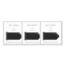 데얼스 포켓 멀티마그넷 3종 세트, 차콜그레이, 1세트