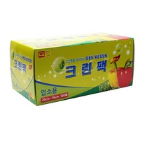 해피크린 업소용 크린팩 중 25 x 35 cm x 300매, 1개