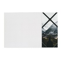 앤비커머스 인테리어타공판 창문밖 우WHITE, 1개