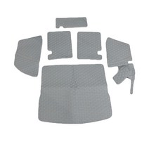 JIAODIAN 프리미엄 퀼팅 트렁크 매트 그레이 HB0735, 포르쉐, Macan 2014~2018, 포르쉐