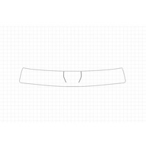 헥시스 쉐보레 크루즈 PREMIER HATCH 2018 PVC REAR BUMPER A형 범퍼 PPF보호필름, 1개