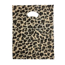 팩스타 펀칭 비닐 포장봉투 가로 25cm x 세로 35cm PE25, 호피무늬, 50개입