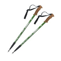 휴몬트 3단 등산스틱 MSL-10 2p, 그린