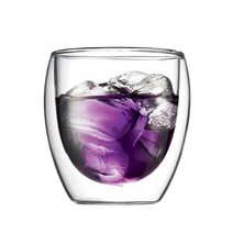 라무어 이중유리컵 80ml