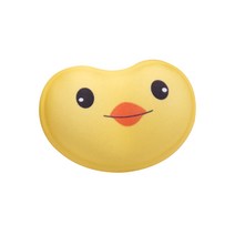 DM 알럽컴 실리콘 하트 손목 패드, 병아리, 1개