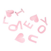 톡톡 파티 레터링 파티 플래그 가랜드 6p, NO47