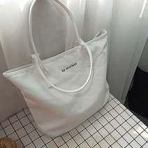 하라몰 모노스 숄더 캔버스 에코백