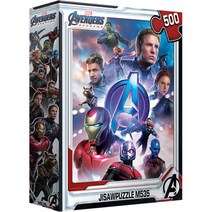 퍼즐라이프 마블 어벤져스 엔드게임2 직소퍼즐 PLM535, 500피스, 혼합 색상