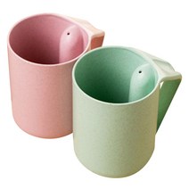 MEO 거꾸로 양치컵 2p, 핑크, 민트, 2개