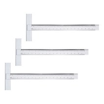 블루마토 플라스틱 T자 45cm TSP001, 혼합 색상, 3개입