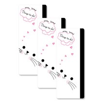 쁘띠팬시 모니터용 메모보드 200 토끼 3p, 좌측용