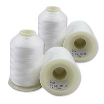 패션포인트 나일론사 재봉실 210D/6, 1024 화이트, 300m