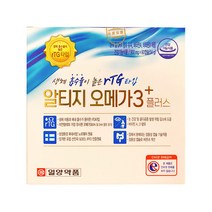 일양약품 알티지오메가3 플러스, 54g, 1개