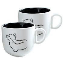 쓰임 마이리틀 머그컵 400ml, 퍼피, 2개입