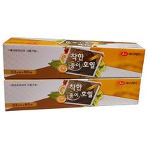 착한식재료 종이호일 33cm x 80m, 2개