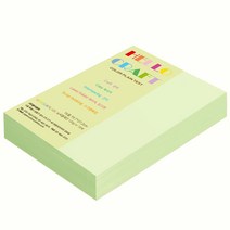 종이문화 양면색상지 뉴씨플레인 16절 No.02 연비취, 280매