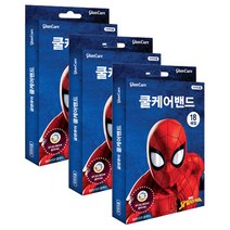 마블 스파이더맨 썸머키즈 쿨케어겔밴드, 3개