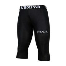 카시야 프로그레스 남성용 기능성 언더레이어 울트라핏 솔리드 7부 바지