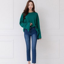 토마토팩토리 여성용 슬림 스트레이트진 1831