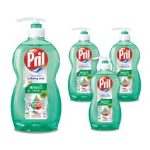 프릴 시크릿 오브 베이킹소다 그린허브 향, 750ml, 4개