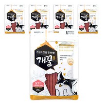 에이치디씨 개꿀 프로폴리스져키 강아지간식 70g, 닭고기, 5개
