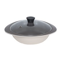 팰러스 IH 인덕션 세라믹 전골냄비, 24cm, 밀크베이지