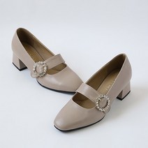 잭앤질 라운드쥬얼 펌프스 5cm JC9507