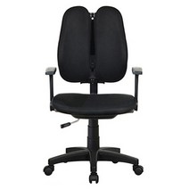 데코퍼니쳐 마블 레자 의자 301, 블랙