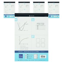 OXFORD 수학패드 A4 80매, 크림, 5개