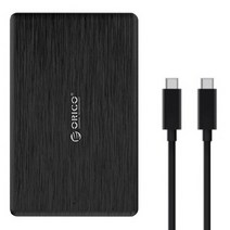 오리코 외장하드 2578C3-G2 + USB케이블 2p, 2048GB, 블랙