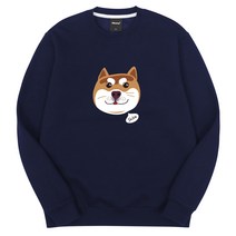 옥스타 시바견 기모 맨투맨