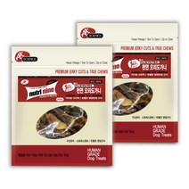 뉴트리나인 반려 동물 수제 건조 간식 200g, 오리도가니, 2개