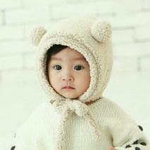 무슈 아동용 코코볼 귀달이 모자