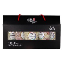 굿푸드365 굿떡국 선물세트 1호 우리쌀떡국떡 400g x 2p + 조랭이떡 400g + 오색떡 400g + 별속떡 400g, 1세트
