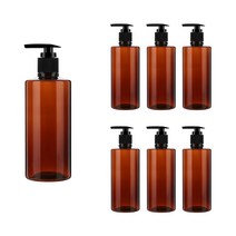 주방 디스펜서 공병 AC200 갈색투명 206검정캡, 200ml, 7개