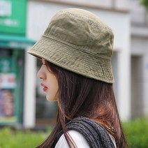 웨스트무브 숏챙 면 미니 버킷햇 HN