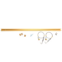 마이토우 천정용 액자걸이 프리미엄 레일 세트 0.5m, 골드, 1세트