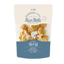 후코홀릭 강아지 해산물 간식, 대구살, 1개