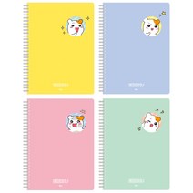 아이비스 에비츄 PP 도무송노트 EB11030, 랜덤발송, 4개