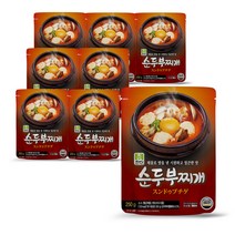 참스토리 순두부찌개육수, 250g, 8개
