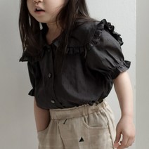 맘스메이드 여아용 순수눈꽃 브라우스