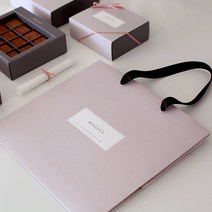 디비디 쇼핑백 Bonjour 5p, 혼합색상