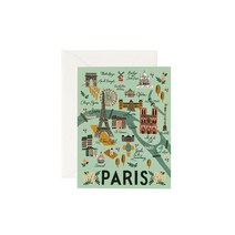 라이플페이퍼 PARIS 카드, 혼합색상, 1개