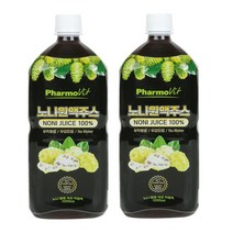 파모빗 발효 숙성 노니원액주스 착즙액, 2개, 1000ml