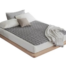 곰표한일 무자계 안심 전기요, 체크그레이, 소형 (180 x 67.5 cm)