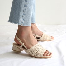 단골언니 라스마 라탄 스트랩 샌들