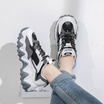 더시럽 웨이브 어글리 매쉬 키높이 운동화