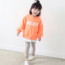 초코몽 아동용 멜로디네온 상하 바지 세트