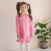 위시키즈 여아용 노방 원피스